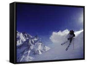 Chamonix, France-null-Framed Stretched Canvas