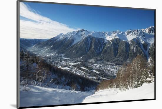 Chamonix, Haute-Savoie, French Alps, France, Europe-Christian Kober-Mounted Photographic Print