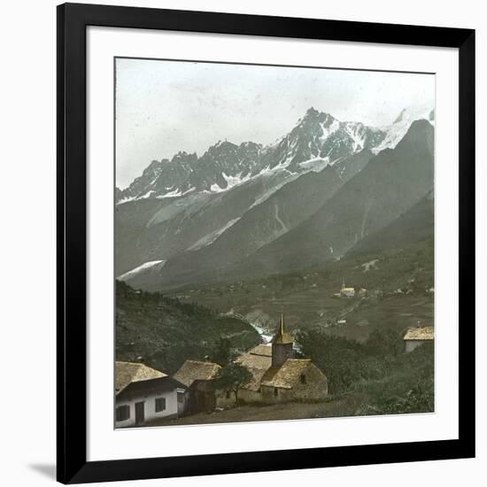 Chamonix (Haute-Savoie), Les Houches and the Aiguille Du Midi-Leon, Levy et Fils-Framed Photographic Print