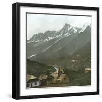 Chamonix (Haute-Savoie), Les Houches and the Aiguille Du Midi-Leon, Levy et Fils-Framed Photographic Print