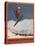 Chamonix Mont-Blanc, France - Ski Jump-Lantern Press-Stretched Canvas