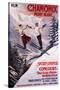 Chamonix Mont-Blanc, France - Skiing Promotional Poster-Lantern Press-Stretched Canvas