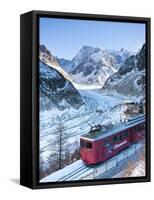 Chamonix-Mont-Blanc, French Alps, Haute Savoie, Chamonix, France-Gavin Hellier-Framed Stretched Canvas