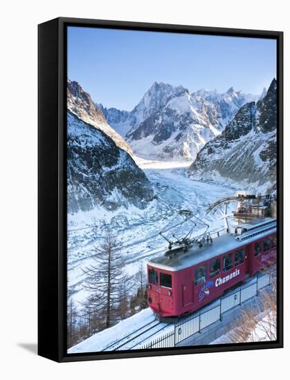 Chamonix-Mont-Blanc, French Alps, Haute Savoie, Chamonix, France-Gavin Hellier-Framed Stretched Canvas