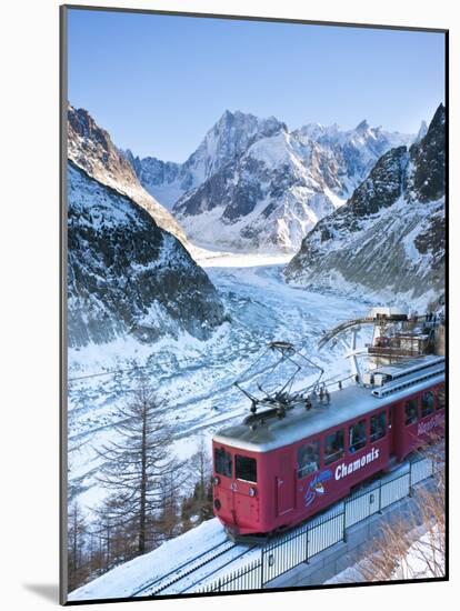 Chamonix-Mont-Blanc, French Alps, Haute Savoie, Chamonix, France-Gavin Hellier-Mounted Photographic Print