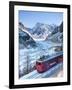 Chamonix-Mont-Blanc, French Alps, Haute Savoie, Chamonix, France-Gavin Hellier-Framed Photographic Print