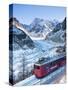 Chamonix-Mont-Blanc, French Alps, Haute Savoie, Chamonix, France-Gavin Hellier-Stretched Canvas