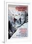 Chamonix Mont-Blanc, Skiing-The Vintage Collection-Framed Giclee Print