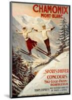 Chamonix, Mont Blanc-Francisco Tamagno-Mounted Art Print