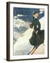 Chamonix Mont Blanc-Vintage Apple Collection-Framed Giclee Print