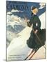 Chamonix Mont Blanc-Vintage Apple Collection-Mounted Giclee Print