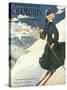 Chamonix Mont Blanc-Vintage Apple Collection-Stretched Canvas