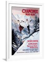 Chamonix Mont-Blanc-Francisco Tamagno-Framed Art Print