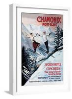 Chamonix Mont-Blanc-Francisco Tamagno-Framed Art Print