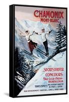 Chamonix Mont-Blanc-Francisco Tamagno-Framed Stretched Canvas