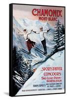 Chamonix Mont-Blanc-Francisco Tamagno-Framed Stretched Canvas