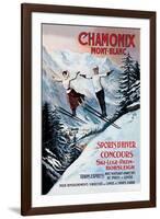 Chamonix Mont-Blanc-Francisco Tamagno-Framed Art Print