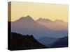 Chamonix Valley in Early Morning Sun, Chamonix, French Alps, France, Europe-Jochen Schlenker-Stretched Canvas