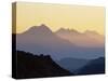 Chamonix Valley in Early Morning Sun, Chamonix, French Alps, France, Europe-Jochen Schlenker-Stretched Canvas