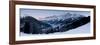 Chamonix Valley, Mont Blanc and the Mont Blanc Massif Range of Mountains-Gavin Hellier-Framed Photographic Print