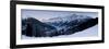Chamonix Valley, Mont Blanc and the Mont Blanc Massif Range of Mountains-Gavin Hellier-Framed Photographic Print