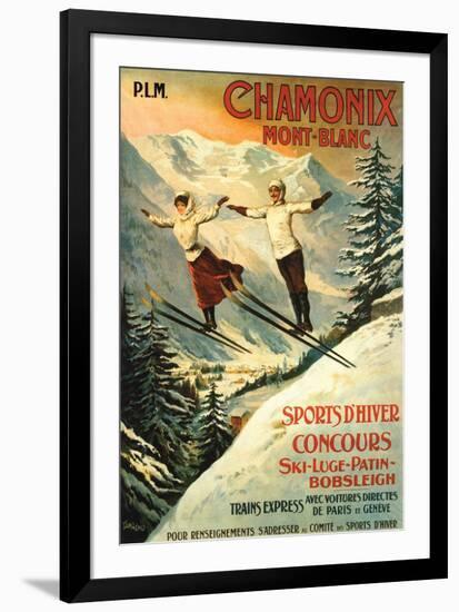 Chamonix-Francisco Tamagno-Framed Art Print
