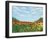 Champ de Coquelicos, 2003-Michel Bultet-Framed Giclee Print