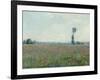 Champ de coquelicots - Poppy Field. 1881-Claude Monet-Framed Giclee Print