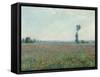 Champ de coquelicots - Poppy Field. 1881-Claude Monet-Framed Stretched Canvas