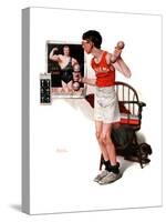 "Champ or Be a Man", April 29,1922-Norman Rockwell-Stretched Canvas