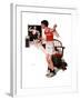 "Champ or Be a Man", April 29,1922-Norman Rockwell-Framed Giclee Print