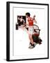 "Champ or Be a Man", April 29,1922-Norman Rockwell-Framed Giclee Print