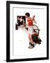 "Champ or Be a Man", April 29,1922-Norman Rockwell-Framed Giclee Print