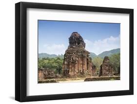 Champa temple, My Son, UNESCO World Heritage Site, near Danang, Vietnam, Indochina, Southeast Asia,-Alex Robinson-Framed Photographic Print