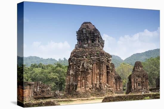 Champa temple, My Son, UNESCO World Heritage Site, near Danang, Vietnam, Indochina, Southeast Asia,-Alex Robinson-Stretched Canvas