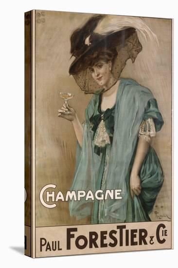 Champagne, 19th Century-Nicolas-Toussaint Charlet-Stretched Canvas