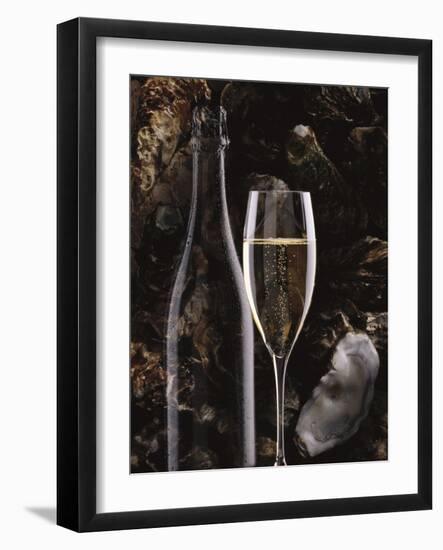 Champagne and Oysters-null-Framed Photographic Print