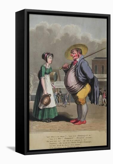 Champagne and Shampoo, 1820s-Theodore Lane-Framed Stretched Canvas