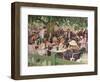 Champagne at Henley-Paul Gribble-Framed Giclee Print