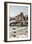 Champagne Beach-Shot by Clint-Framed Giclee Print