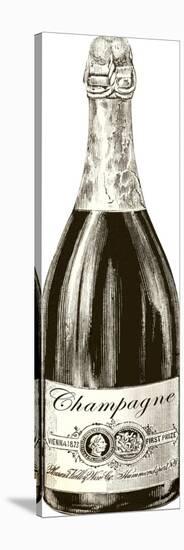 Champagne Bottle-null-Stretched Canvas