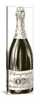 Champagne Bottle-null-Stretched Canvas