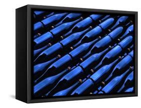 Champagne Bottles Waiting for Labels at Argyle Winery-Charles O'Rear-Framed Stretched Canvas