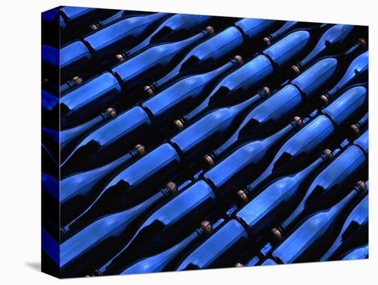 Champagne Bottles Waiting for Labels at Argyle Winery-Charles O'Rear-Stretched Canvas