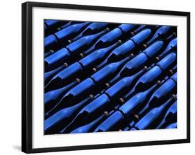 Champagne Bottles Waiting for Labels at Argyle Winery-Charles O'Rear-Framed Photographic Print