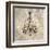 Champagne Chandelier-Marta Wiley-Framed Art Print