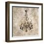 Champagne Chandelier-Marta Wiley-Framed Art Print