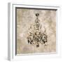 Champagne Chandelier-Marta Wiley-Framed Art Print