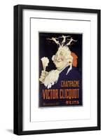 Champagne Cliquot-null-Framed Giclee Print