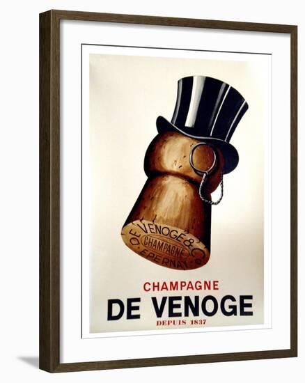 Champagne Cork-Vintage Apple Collection-Framed Giclee Print